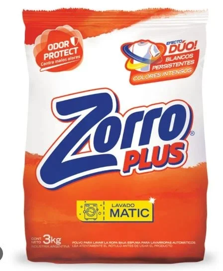 ZORRO J.POLVO MATIC PLUS X 3 KG. (6)