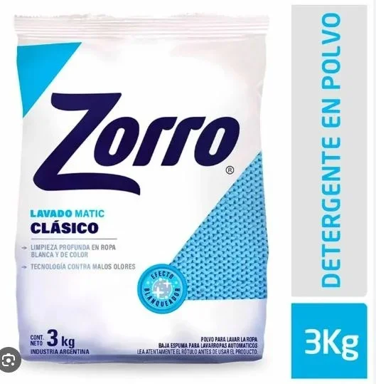 ZORRO J.POLVO MATIC PLUS X 3 KG. (6)